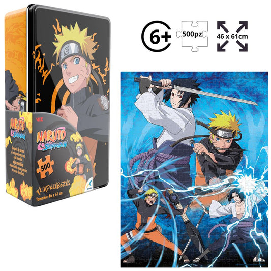 Rompecabezas Naruto Shippuden 500 piezas – Naruto vs Sasuke