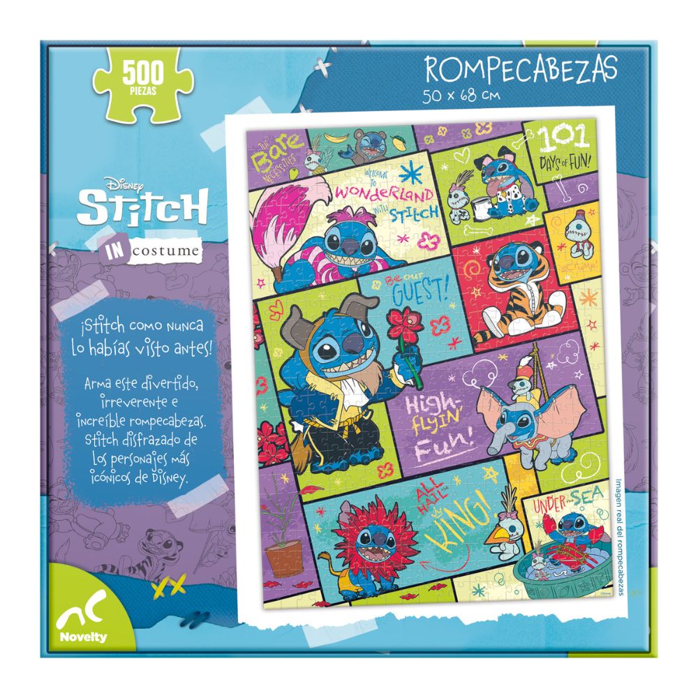 Rompecabezas Stitch Coleccionable 500 Piezas