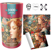 Rompecabezas Novelty Fantasía Cilindro 1000 Piezas