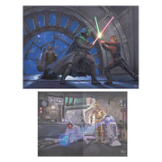 Rompecabezas Star Wars Luke vs Darth Vader Thomas Kinkade 1000 Piezas Premium