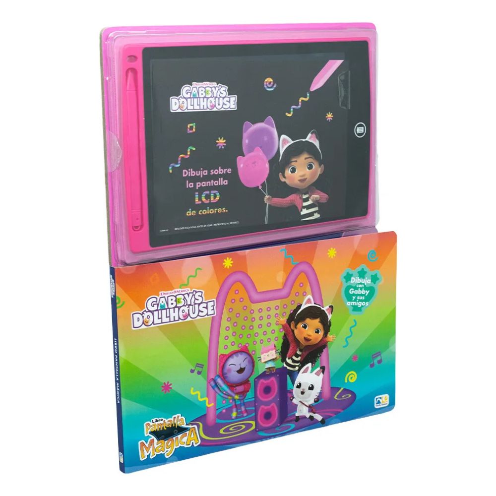 Libro Gabby´s DollHouse de Actividades con Pantalla Magica