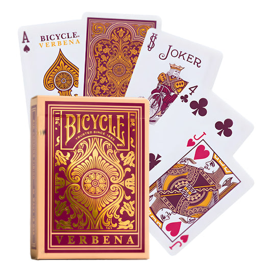 Baraja Bicycle Verbena Coleccionable | Cartas Premium de Diseño Elegante