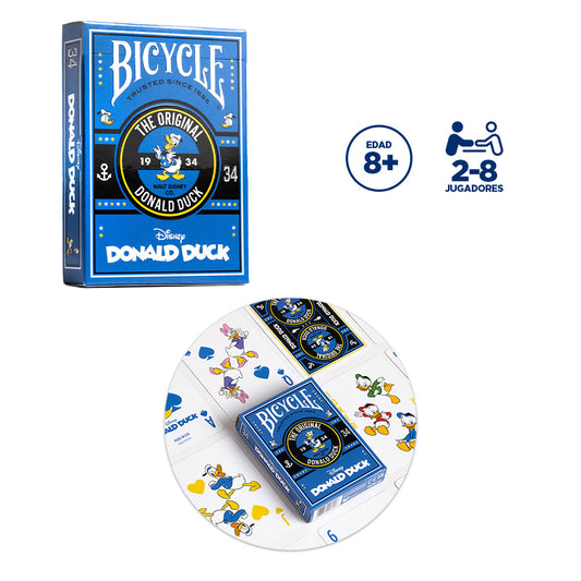 Bicycle Coleccionable Donald Classic Caja Carton
