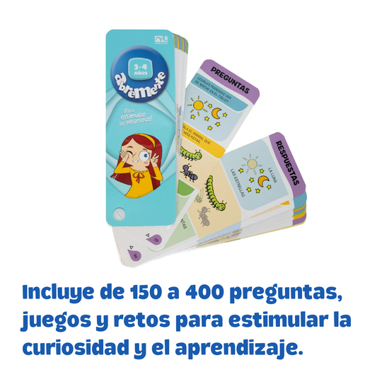 Abremente 3 - 4 Años, ¡Para estimular las Neuronas!