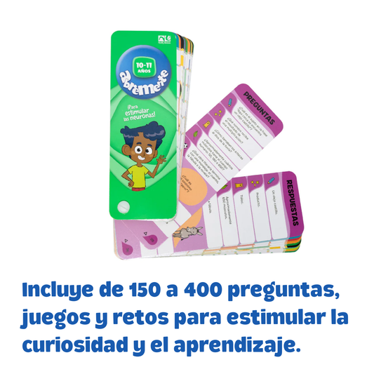 Abremente 10-11 Años, ¡Para estimular las Neuronas!