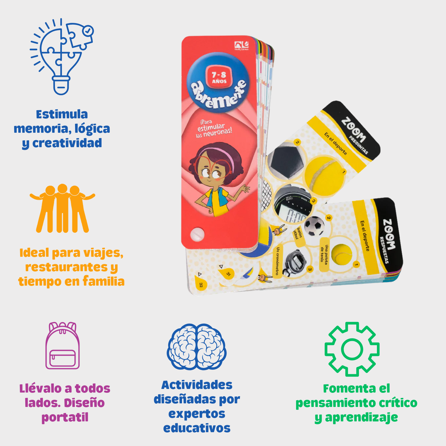 Abremente 7 - 8 Años, ¡Para estimular las Neuronas!