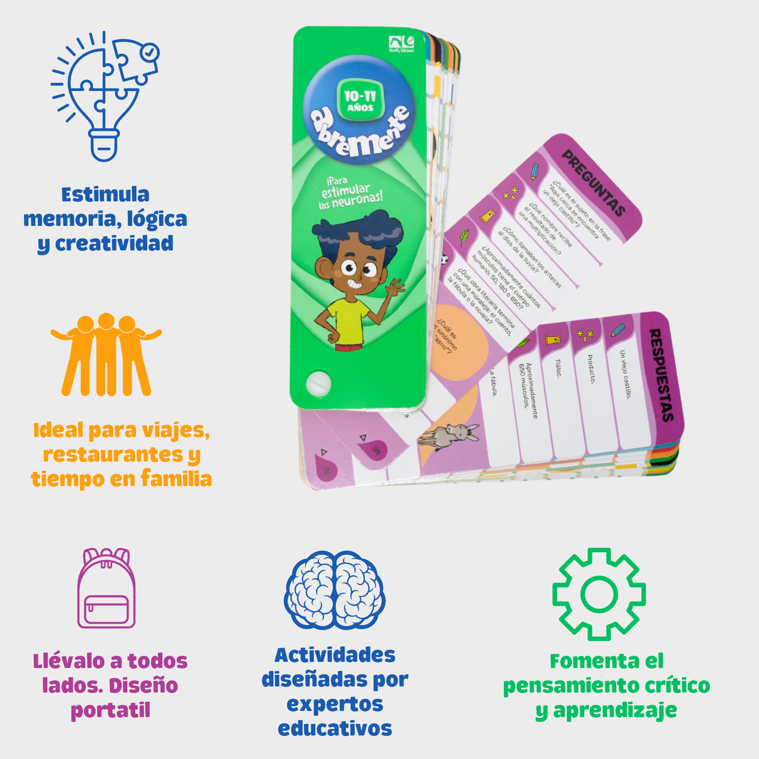 Abremente 10-11 Años, ¡Para estimular las Neuronas!