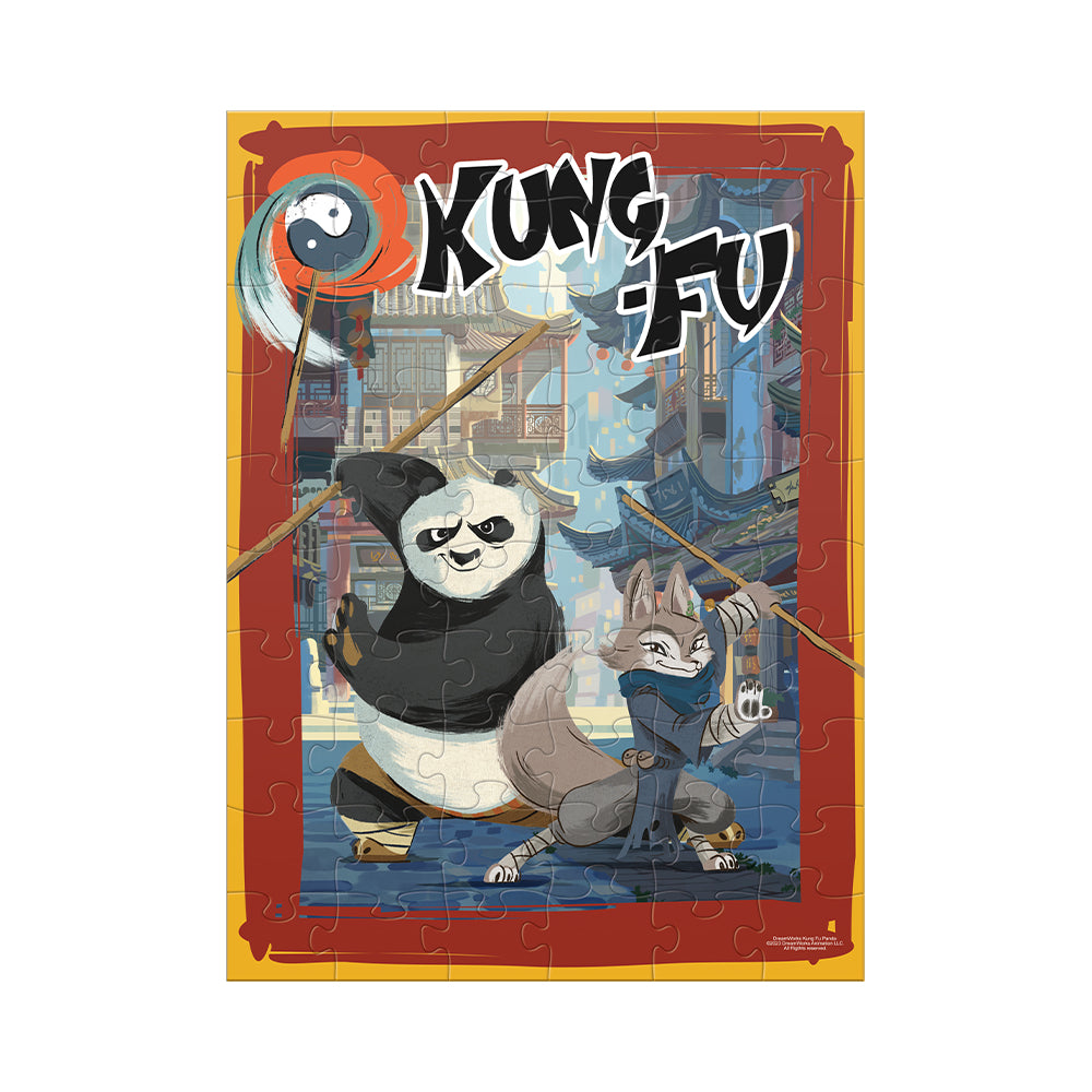 Rompecabezas Bolsa Foil Kung Fu Panda 4