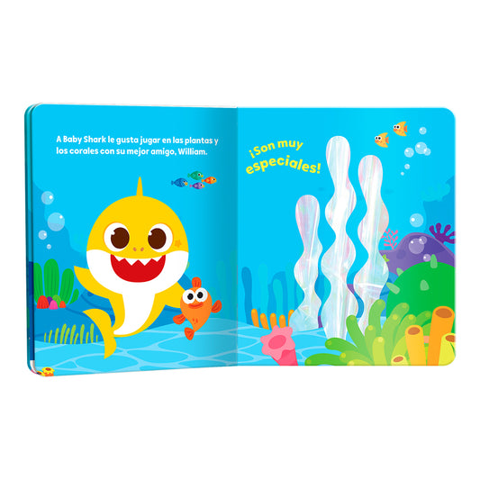 LIBRO PREESCOLAR DE TEXTURAS BABY SHARK