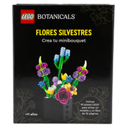 Set de construcción LEGO® Botanicals Mini Bouquet Flores Silvestres, kit de armado decorativo