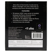 Set de construcción LEGO® Botanicals Mini Bouquet Flores Silvestres, kit de armado decorativo