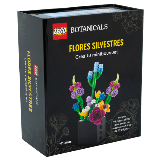 Set de construcción LEGO® Botanicals Mini Bouquet Flores Silvestres, kit de armado decorativo