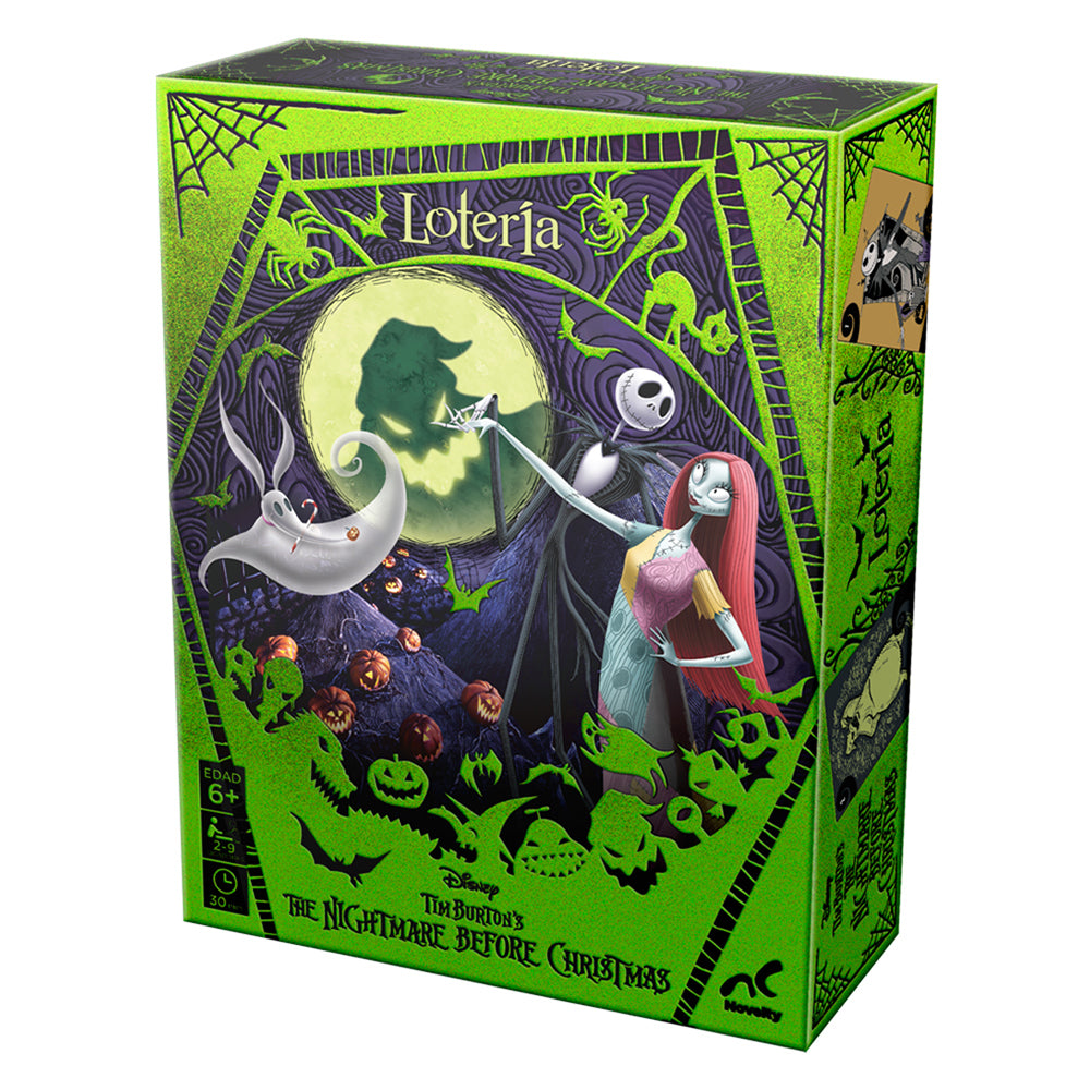 Juego De Loteria The Nightmare Before Christmas Caja De Carton
