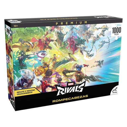 Rompecabezas Coleccionable Premium Marvel Rivals 1000 Piezas Caja De Carton
