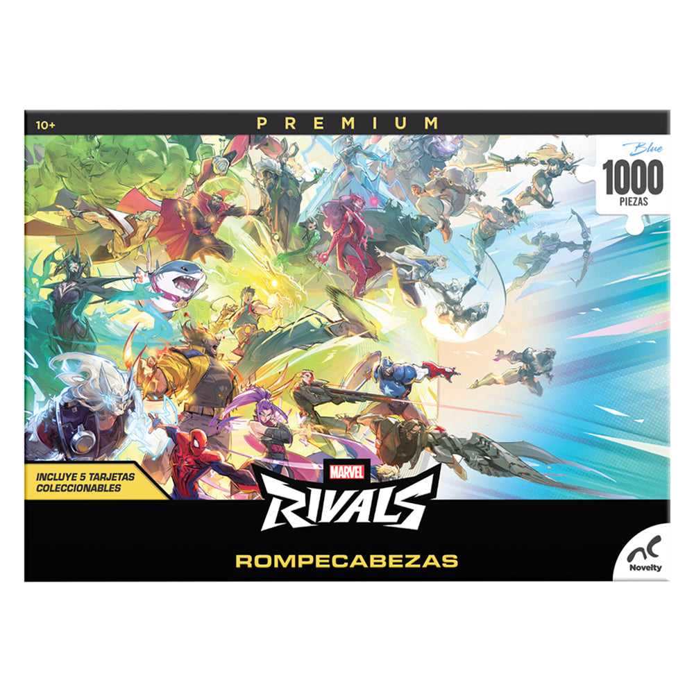 Rompecabezas Coleccionable Premium Marvel Rivals 1000 Piezas Caja De Carton