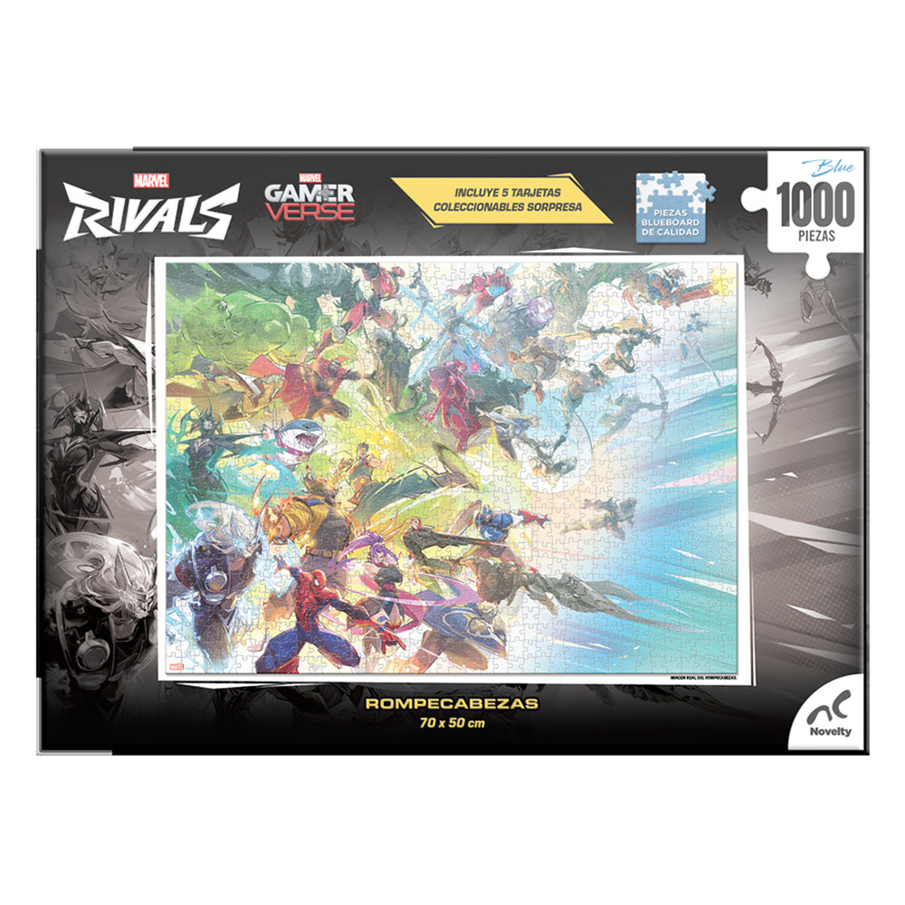 Rompecabezas Coleccionable Premium Marvel Rivals 1000 Piezas Caja De Carton