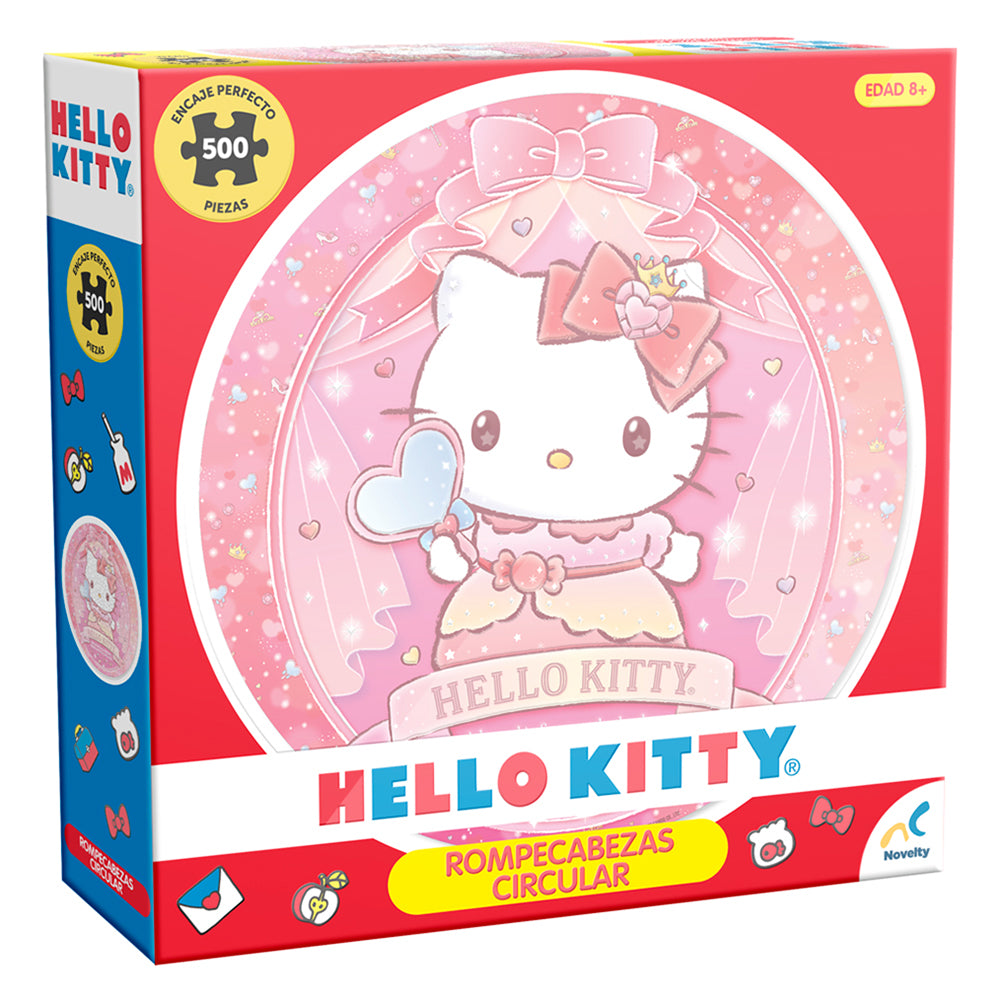 Rompecabezas Circular Hello Kitty 500 Piezas