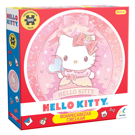 Rompecabezas Circular Hello Kitty 500 Piezas