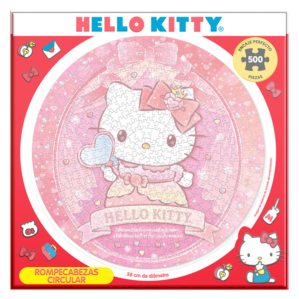 Rompecabezas Circular Hello Kitty 500 Piezas
