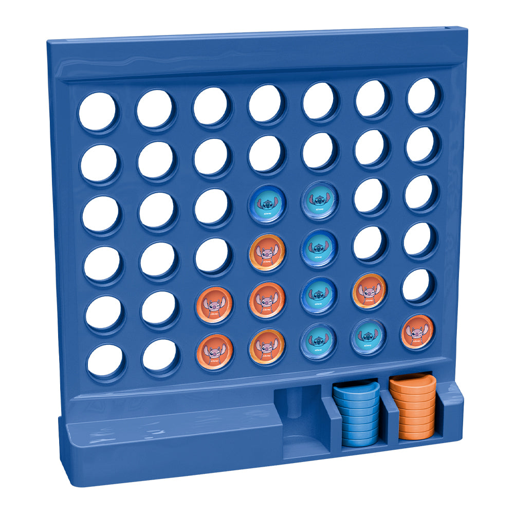 Juego De Mesa Linea De 4 Stitch Caja De Carton