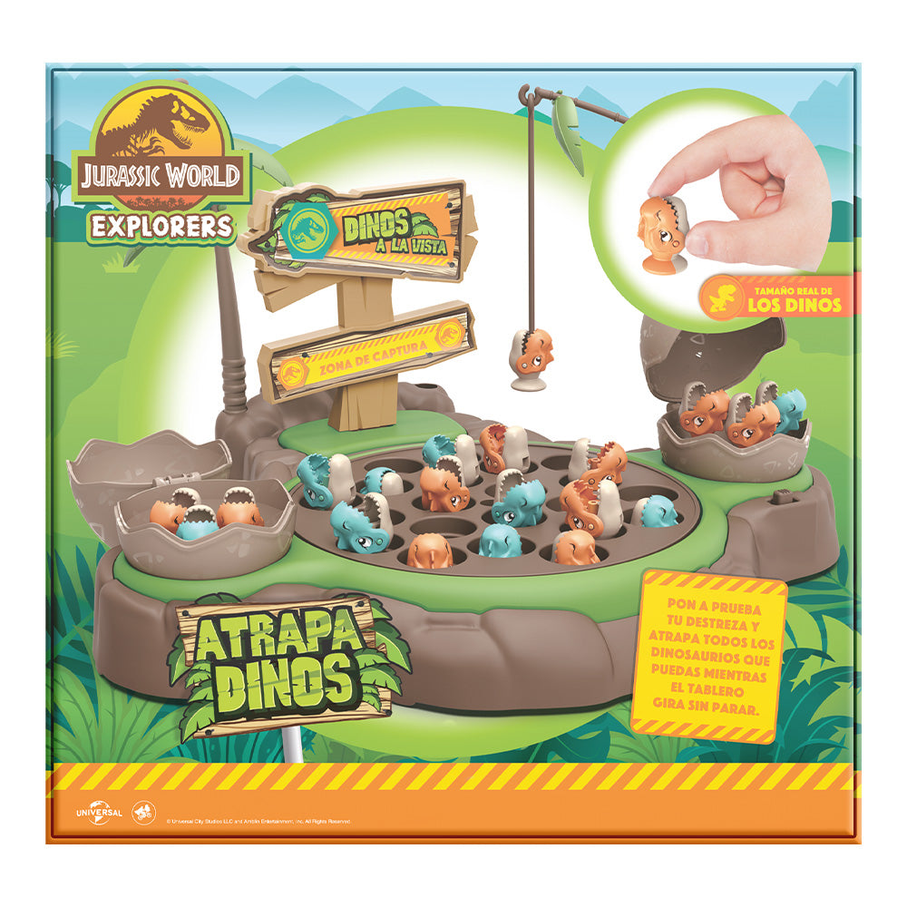 Juego De Mesa Jurassic World Atrapa Dinos