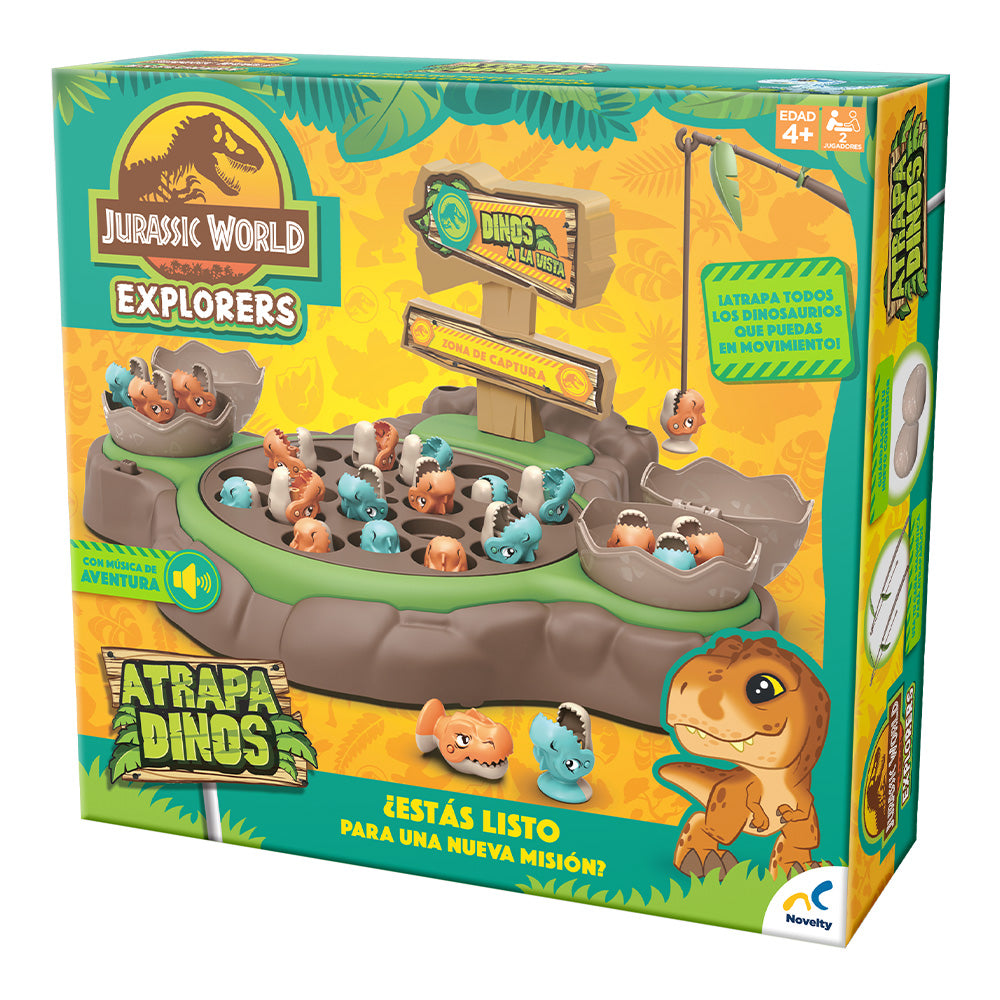 Juego De Mesa Jurassic World Atrapa Dinos
