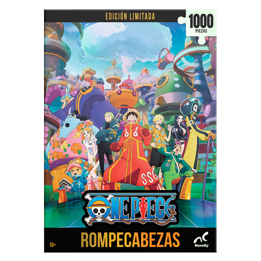Rompecabezas Edicion Limitada One Piece 1000 Piezas, Caja De Carton