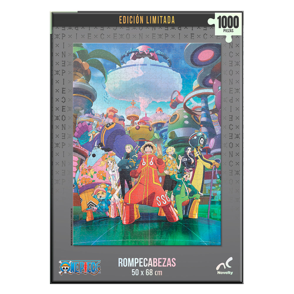 Rompecabezas Edicion Limitada One Piece 1000 Piezas, Caja De Carton