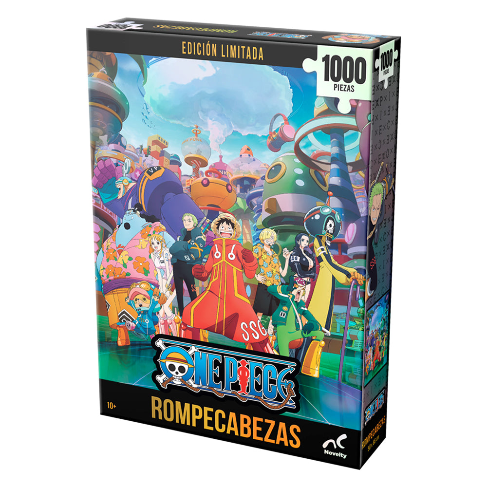 Rompecabezas Edicion Limitada One Piece 1000 Piezas, Caja De Carton