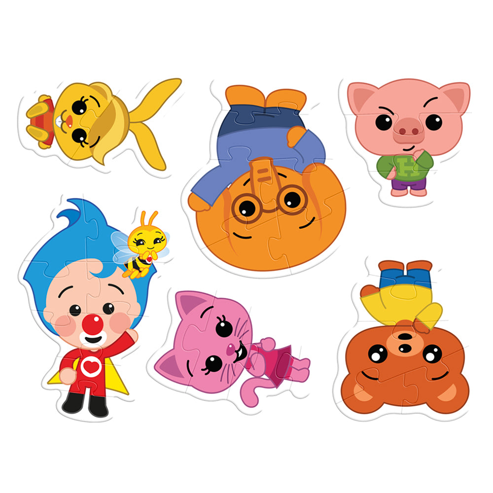 Mis Primeros Rompecabezas Plim Plim 2,3,4,5,6,7 Pzs