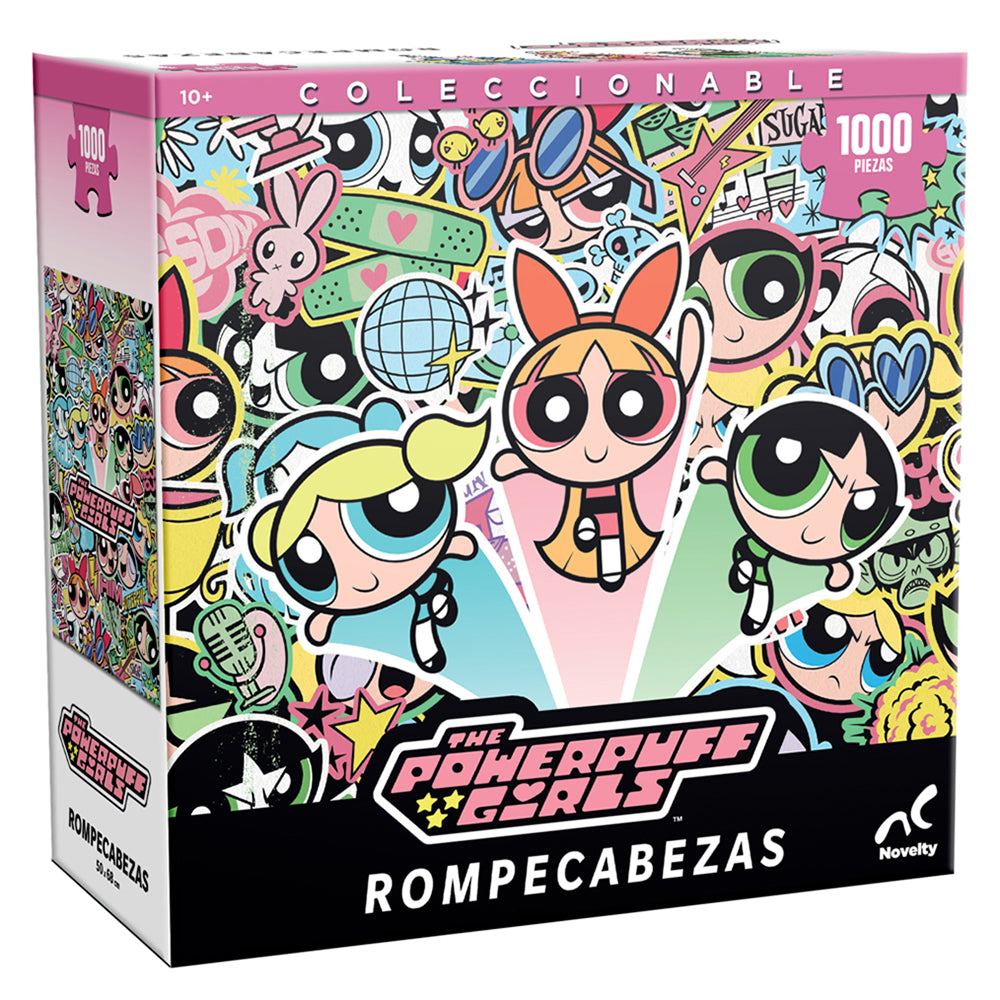 Rompecabezas Coleccionable Powerpuff Girls 1000 Piezas Caja De Carton