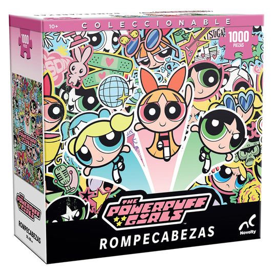Rompecabezas Coleccionable Powerpuff Girls 1000 Piezas Caja De Carton