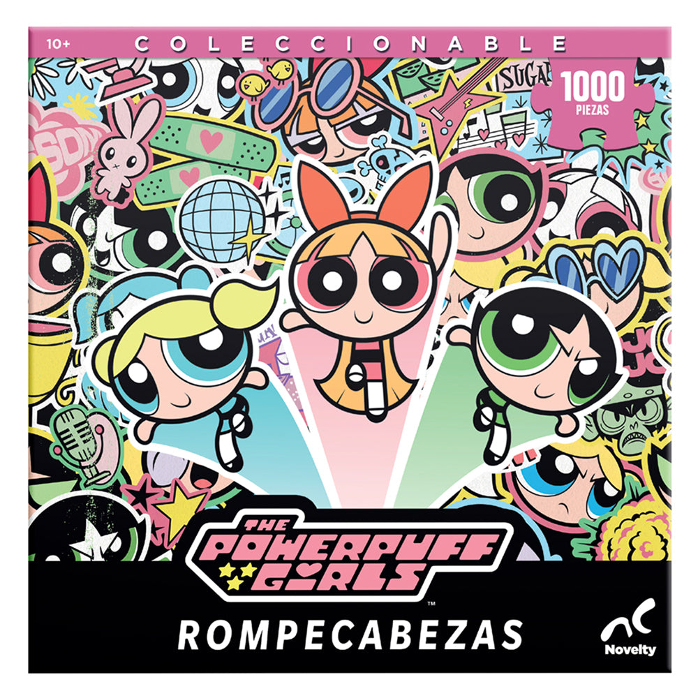 Rompecabezas Coleccionable Powerpuff Girls 1000 Piezas Caja De Carton