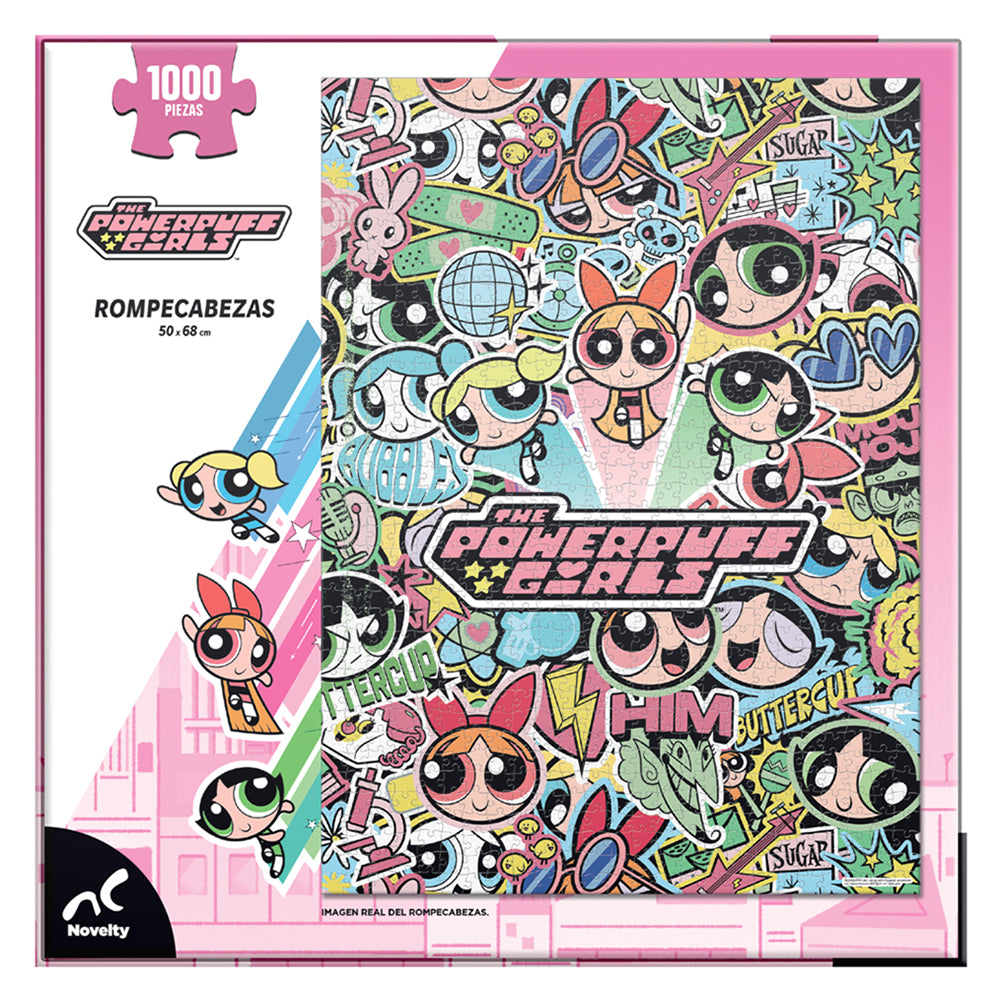 Rompecabezas Coleccionable Powerpuff Girls 1000 Piezas Caja De Carton