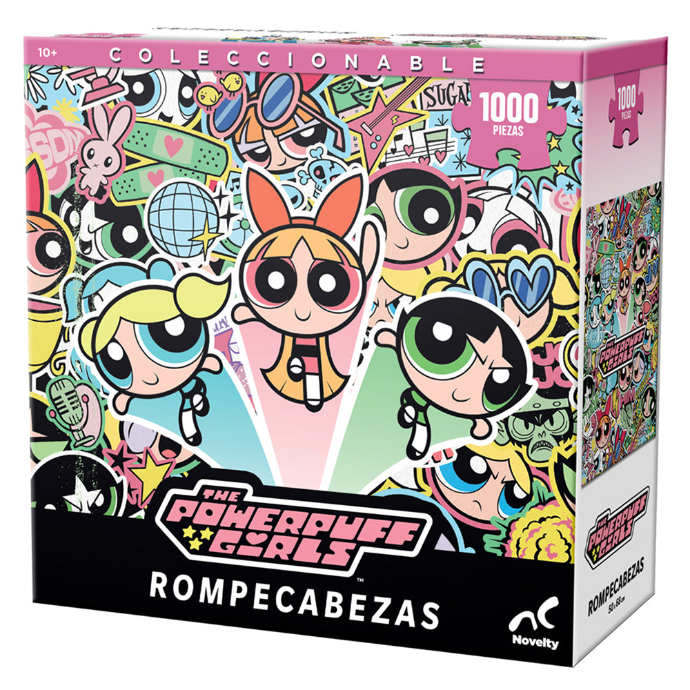 Rompecabezas Coleccionable Powerpuff Girls 1000 Piezas Caja De Carton