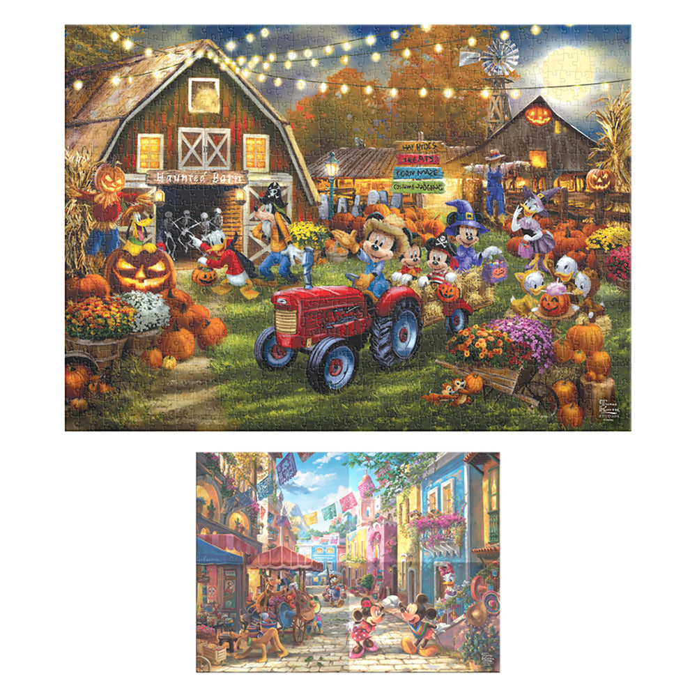 Rompecabezas Premium Disney Micky Granja Tk 1000 Piezas