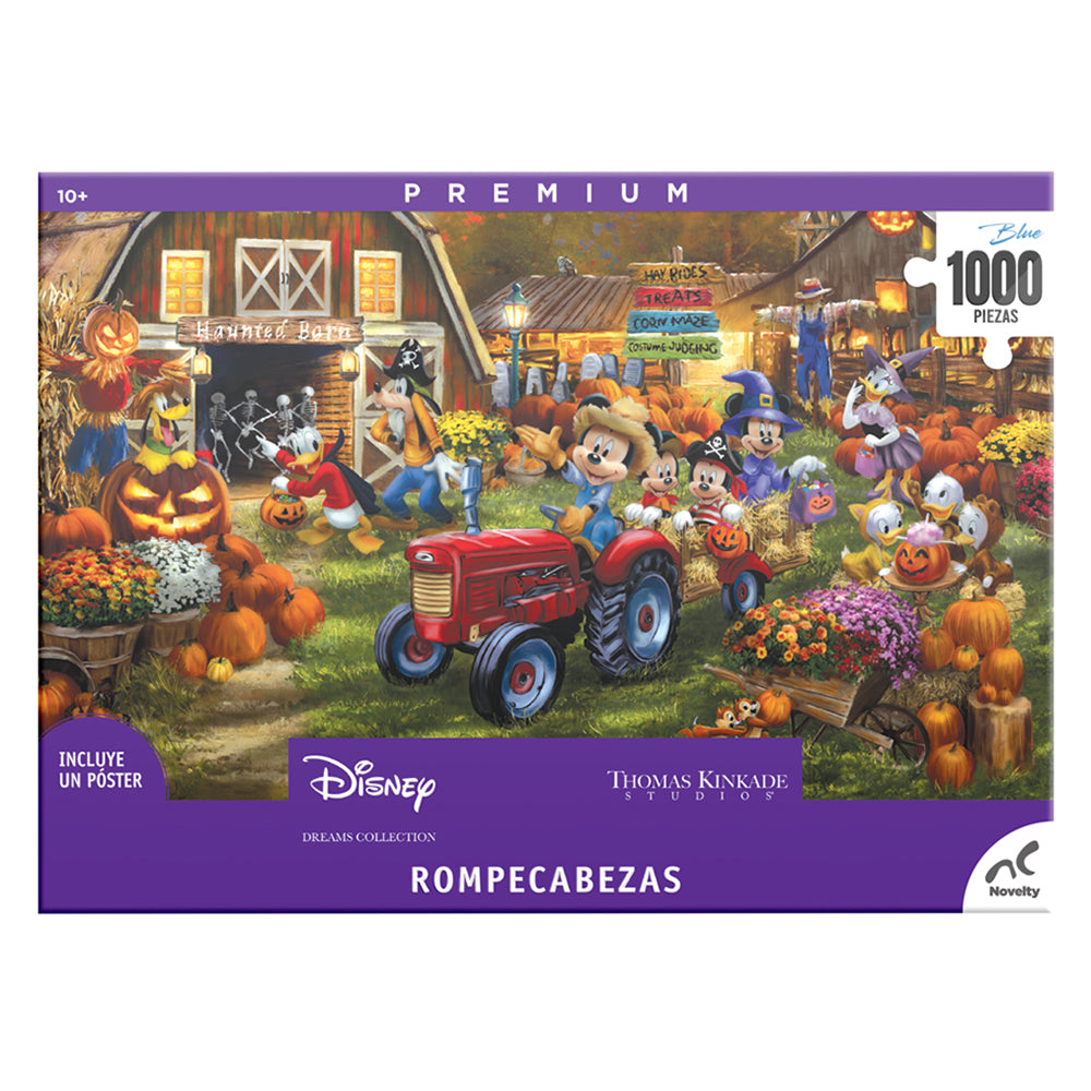 Rompecabezas Premium Disney Micky Granja Tk 1000 Piezas