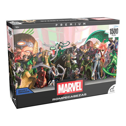 Rompecabezas Premium Villanos Marvel 1500 Piezas