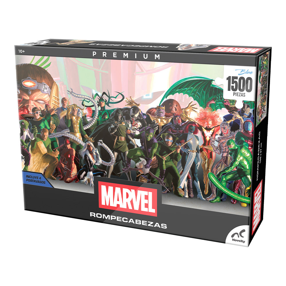 Rompecabezas Premium Villanos Marvel 1500 Piezas