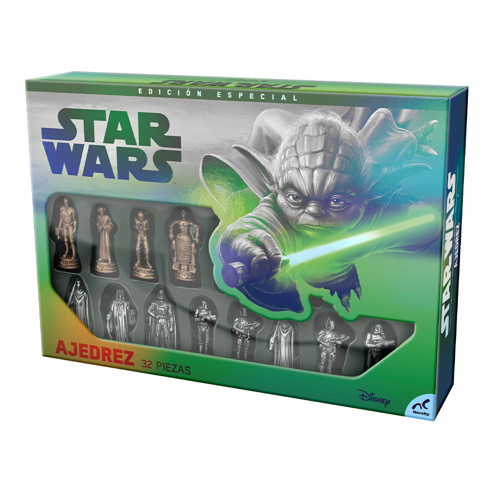 Ajedrez Coleccionable Star Wars | Edición Especial 32 Piezas Novelty