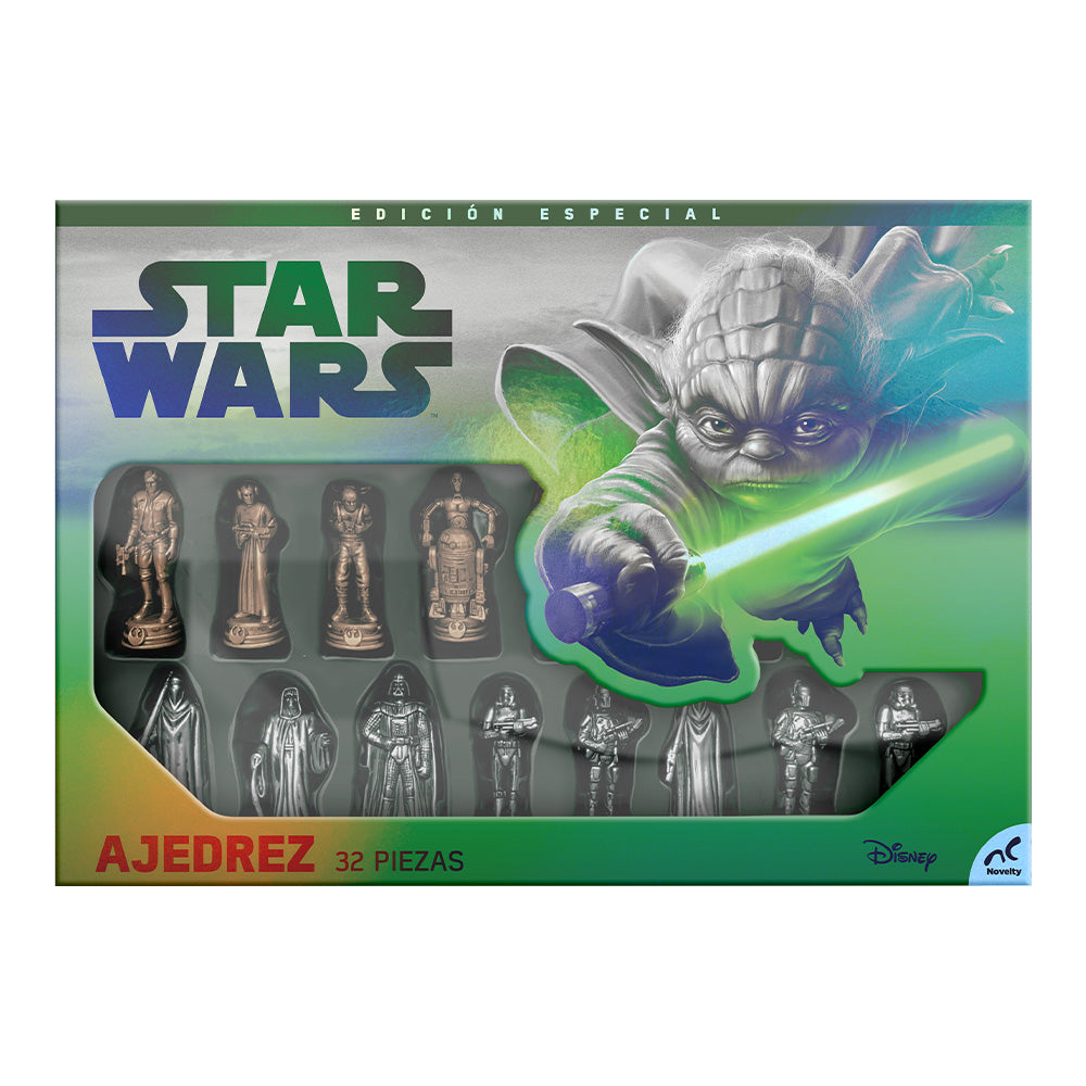 Ajedrez Coleccionable Star Wars | Edición Especial 32 Piezas Novelty