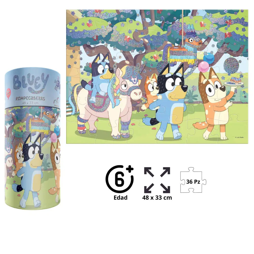 Rompecabezas Bluey | Juego Bluey | Novelty