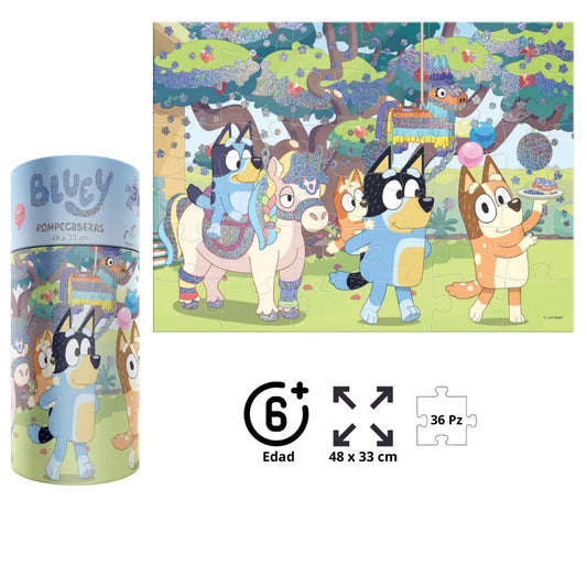 Rompecabezas Bluey | Juego Bluey | Novelty