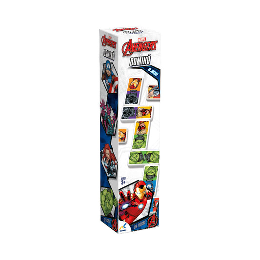 Domino mediano avengers en caja
