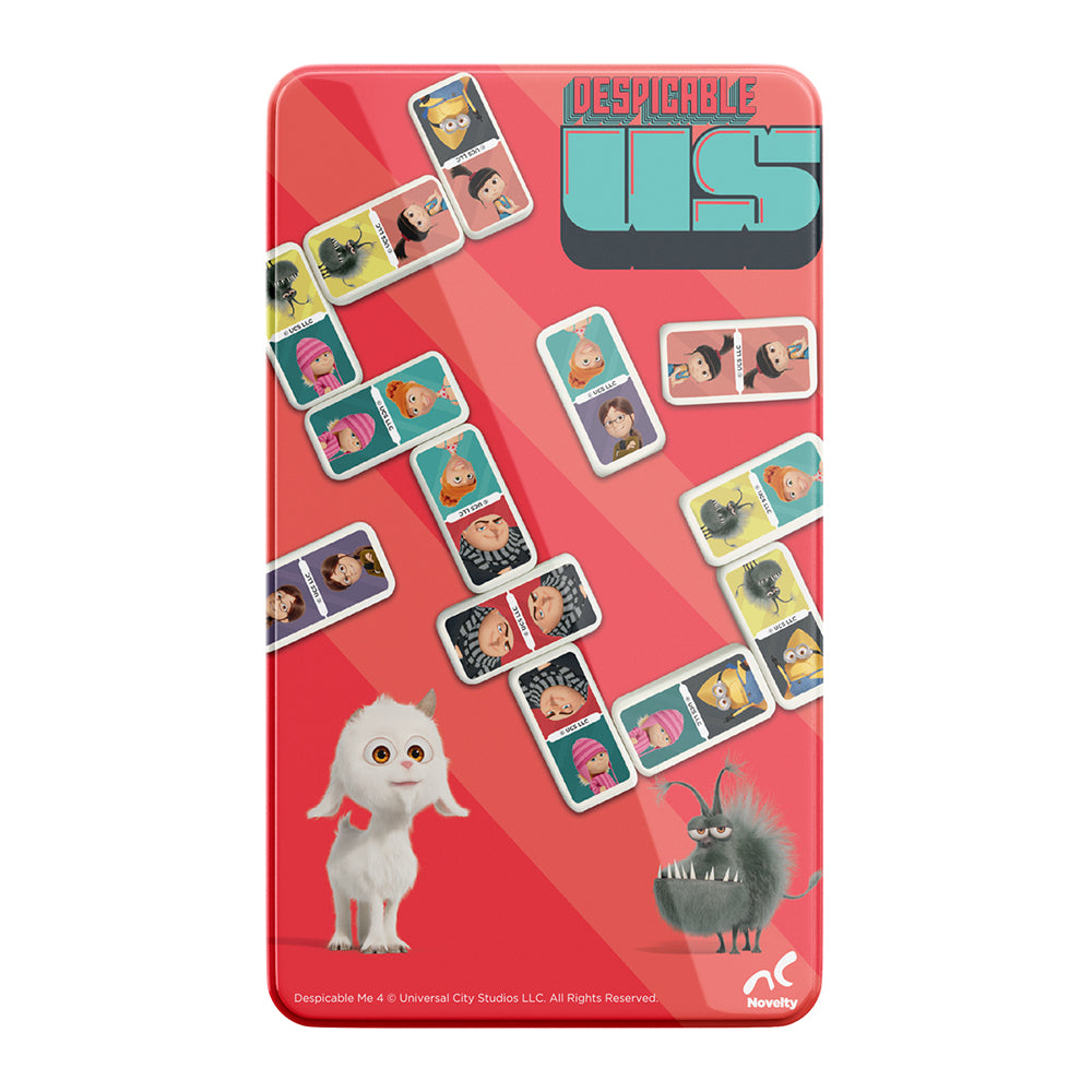 Domino Mi Villano Fvorito 4 - 28 Fichas, caja metalica