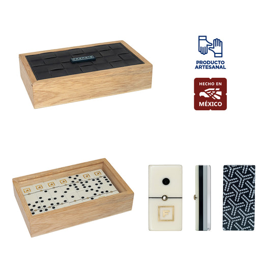 Dominó Cartago Inglés Frengie 4 Capas | Profesional Artesanal