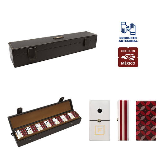 Dominó Inglés Shanghái Frengie 5 Capas | Profesional Premium