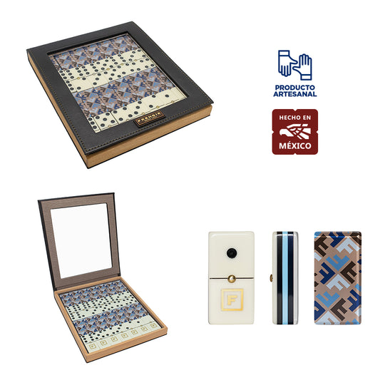 Dominó Inglés Santorini Frengie 5 Capas | Dominó Premium