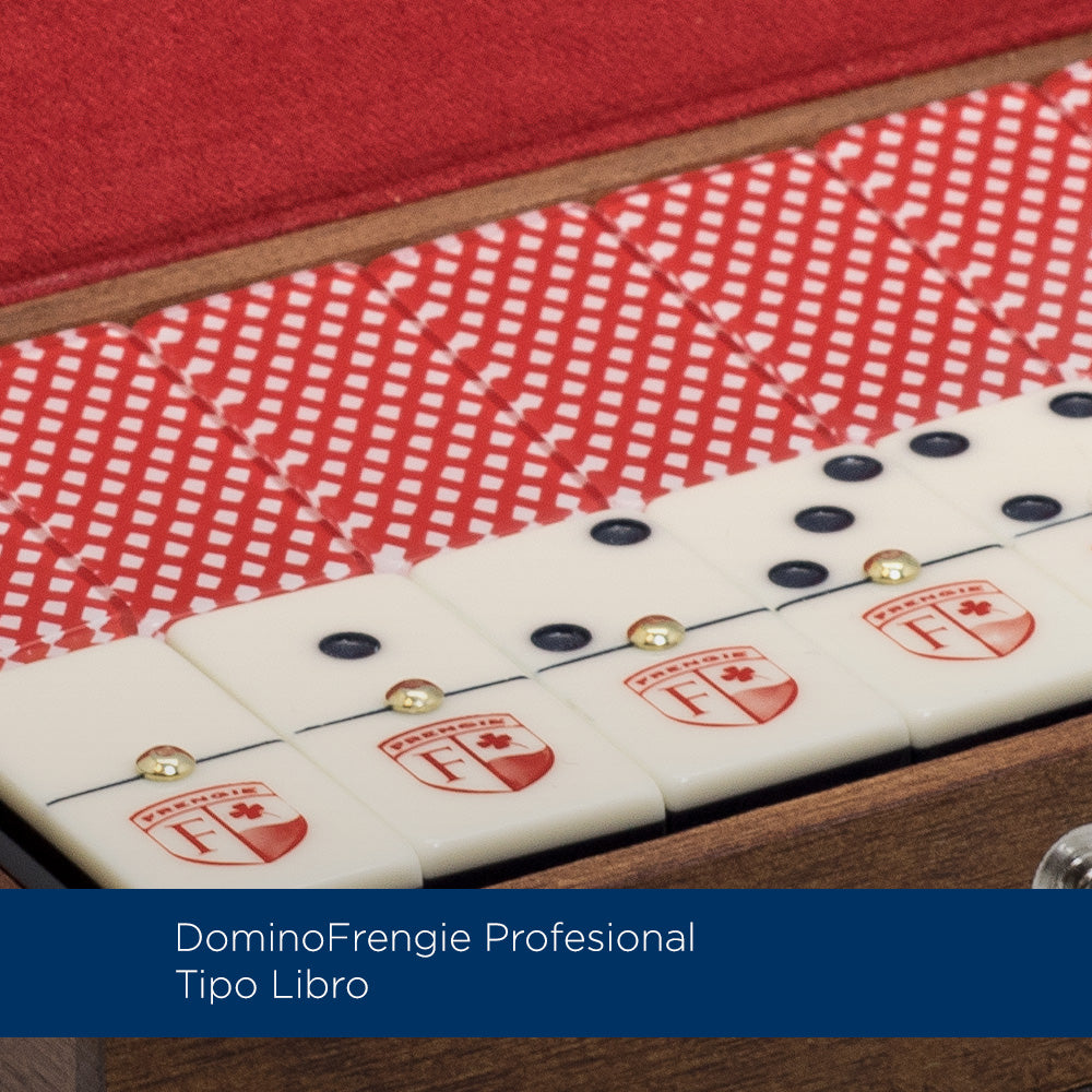 Dominó Frengie Profesional Tipo Libro - Novelty Corp.