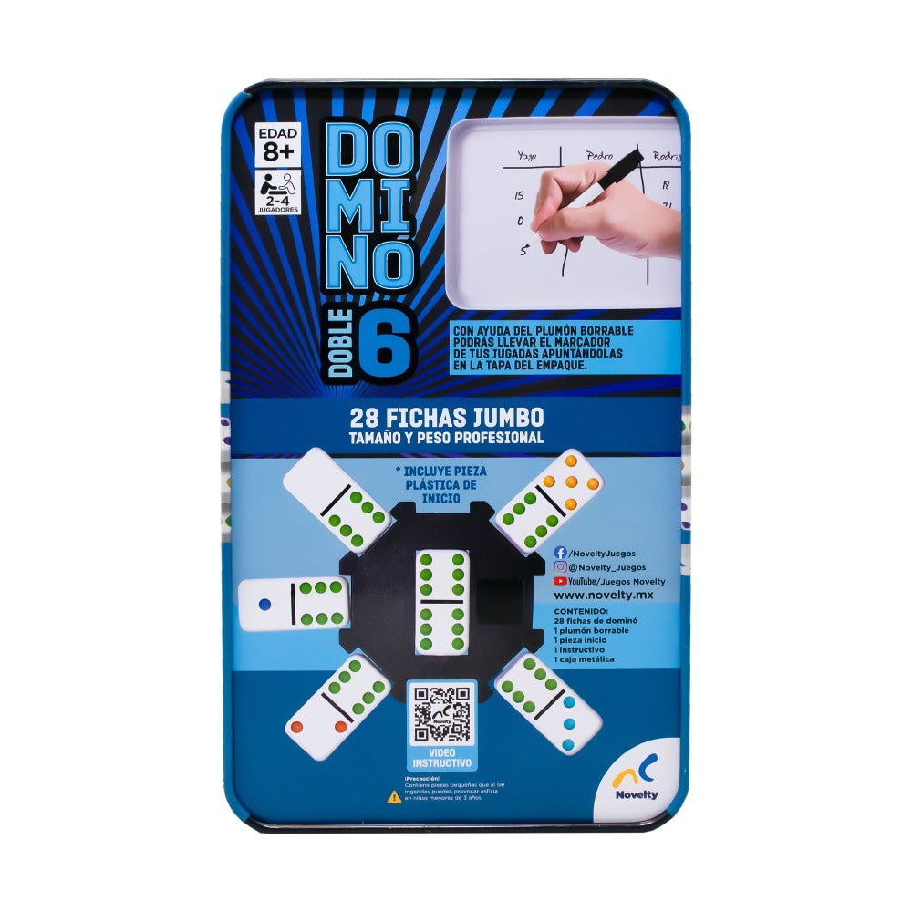 Dominó Doble 6 - Novelty Corp.